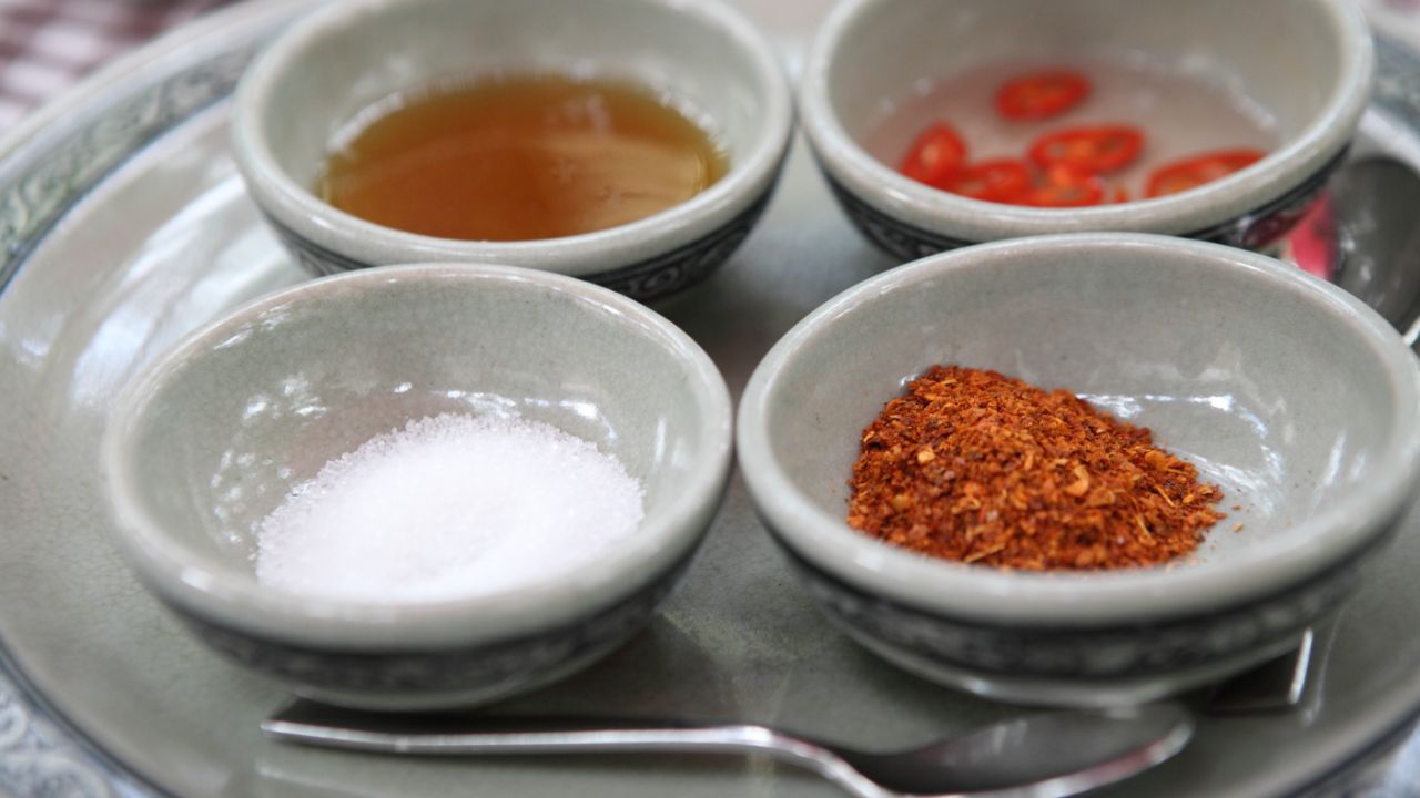 Mixture Of Chili Powder And Salt 