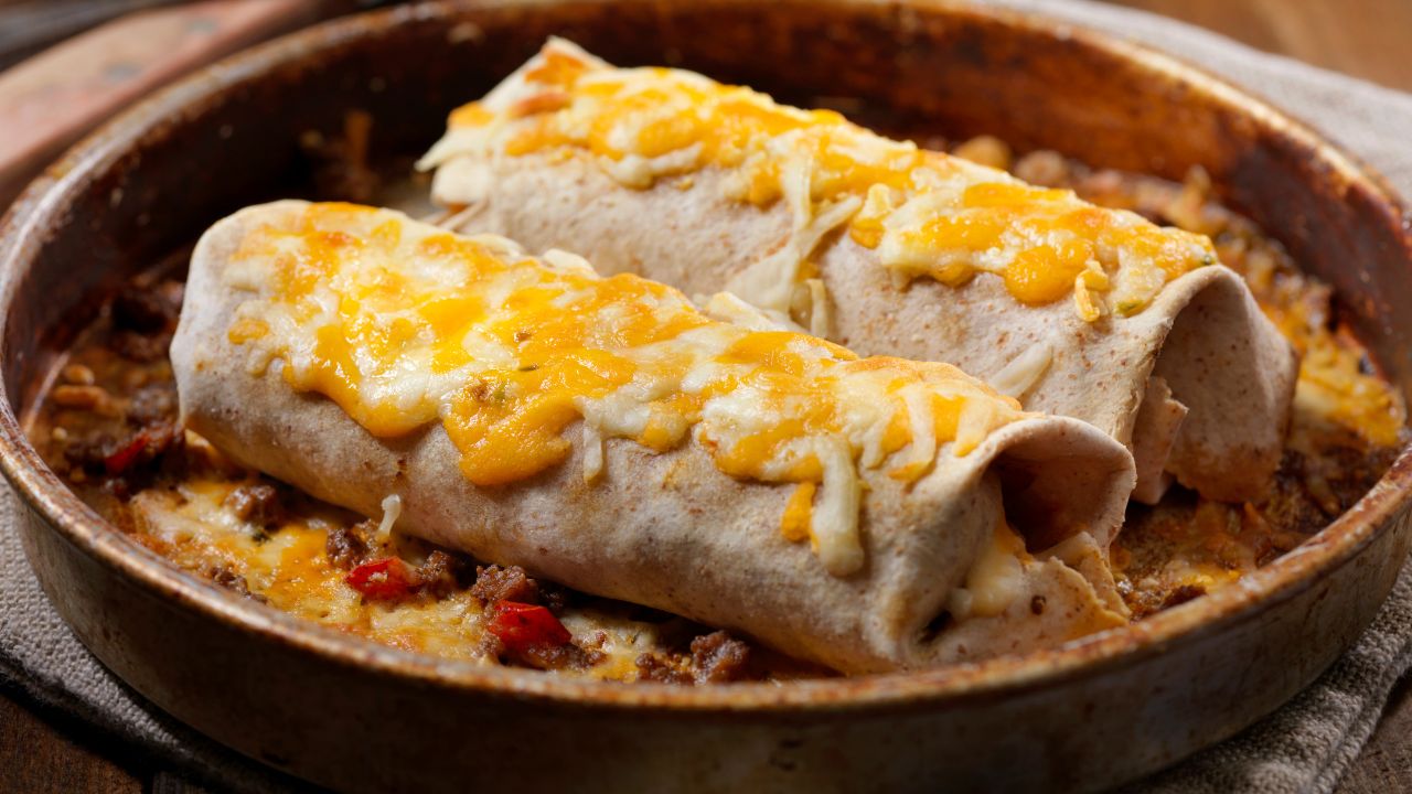 Cheesy Burrito (Steak) 