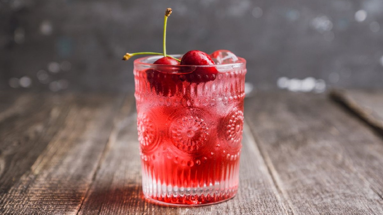 Simple Cherry Cocktails